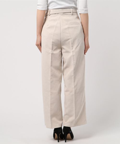 fifth（フィフス）の「ベルト付コーデュロイワイドパンツ（その他パンツ・レディース・アイボリー/ブラック・MEDIUM/SMALL/LARGE）」の19枚目の写真