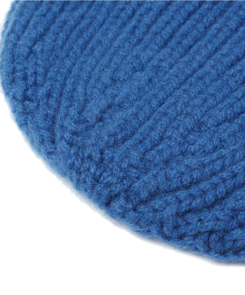 BEAMS BOY（ビームスボーイ）の「□Cableami×BEAMS BOY / カシミヤ リブワッチキャップ（ニットキャップ/ビーニー・レディース・イエロー/ロイヤルブルー/ワイン・ONE SIZE）」の7枚目の写真