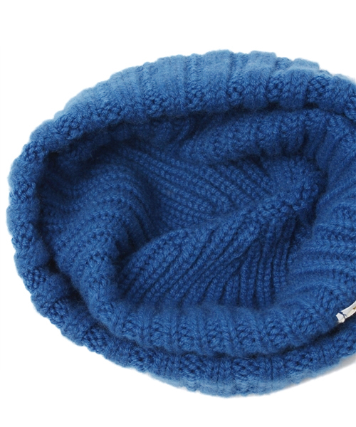 BEAMS BOY（ビームスボーイ）の「□Cableami×BEAMS BOY / カシミヤ リブワッチキャップ（ニットキャップ/ビーニー・レディース・イエロー/ロイヤルブルー/ワイン・ONE SIZE）」の8枚目の写真