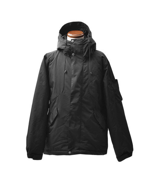 MinoriTY(マイノリティ)の「バテッドモッズコート 中綿(ダウンジャケット/コート・メンズ・ブラック/カーキ/ワイン・M/L)」の6枚目の写真