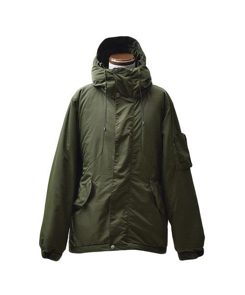 MinoriTY(マイノリティ)の「バテッドモッズコート 中綿(ダウンジャケット/コート・メンズ・ブラック/カーキ/ワイン・M/L)」の15枚目の写真