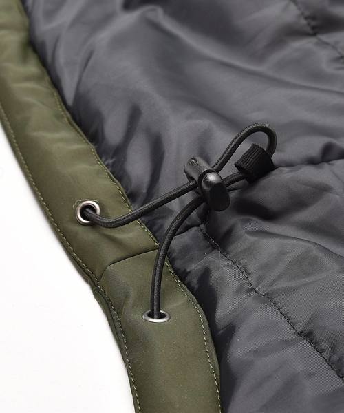 MinoriTY(マイノリティ)の「バテッドモッズコート 中綿(ダウンジャケット/コート・メンズ・ブラック/カーキ/ワイン・M/L)」の13枚目の写真