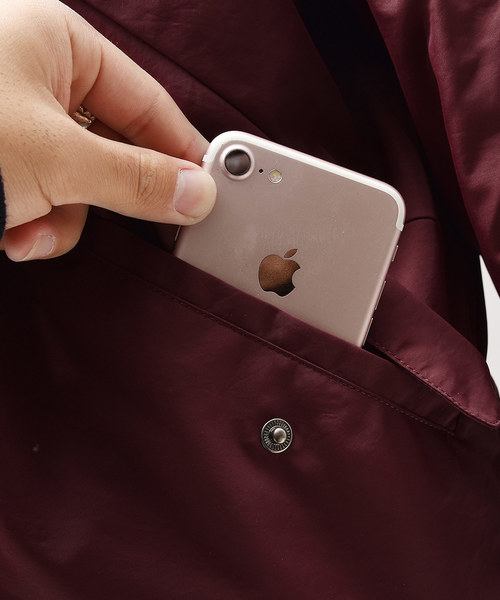 MinoriTY(マイノリティ)の「バテッドモッズコート 中綿(ダウンジャケット/コート・メンズ・ブラック/カーキ/ワイン・M/L)」の9枚目の写真