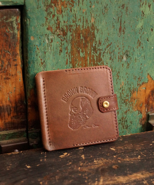 BrownBrown（ブラウンブラウン）の「【BrownBrown】ブラウンブラウン/Mr.Brownマネークリップ（札入れ/マネークリップ・メンズ・ダークブラウン/グリーン/イエロー/ベージュ/モカ/ターコイズブルー/レッド/ブラック・FREE）」の3枚目の写真