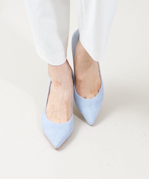 Au BANNISTER(オゥバニスター)の「Saffreeハイヒールパンプス(パンプス・レディース・ライトブルー/ブラック/イエロー/ピンクゴールド/グレイッシュベージュ・40/38/39/35/36/37/34)」の16枚目の写真