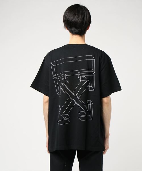 off white（オフホワイト）の「Off-White “3D CARRYOVER S/S”オーバーTシャツ（Tシャツ/カットソー・メンズ・ブラック・SMALL）」の10枚目の写真