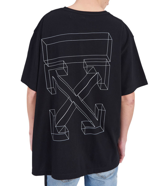 off white（オフホワイト）の「Off-White “3D CARRYOVER S/S”オーバーTシャツ（Tシャツ/カットソー・メンズ・ブラック・SMALL）」の6枚目の写真
