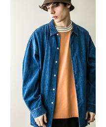 MONKEY TIME | ＜monkey time＞ DENIM LONG SHIRT/デニムシャツ(シャツ/ブラウス)