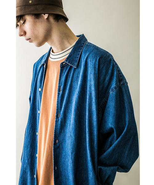 MONKEY TIME（モンキータイム）の「＜monkey time＞ DENIM LONG SHIRT