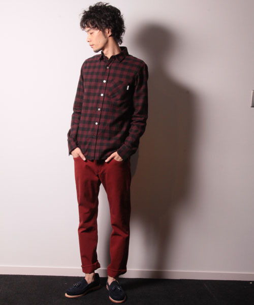 COMMONWARE AMERICAN RAG CIE&Magine(コモンウェアアメリカンラグシーアンド マージン)の「AMERICAN RAG CIE&Magine COMMONWARE ブロックチェックシャツ:(シャツ/ブラウス・メンズ・ホワイト/グリーン/バーガンディー・44/46/48)」の12枚目の写真