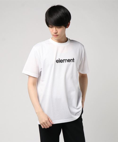 ELEMENT(エレメント)の「半袖 Tシャツ ELEMENT AJ021-307(Tシャツ/カットソー・メンズ・ホワイト/ブラック・M/L/XL)」の2枚目の写真