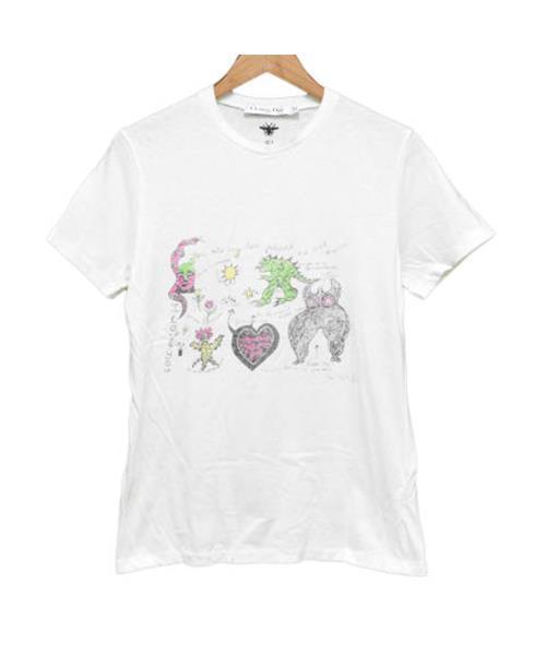 ChristianDior ディオール Tシャツ プリント スマイル