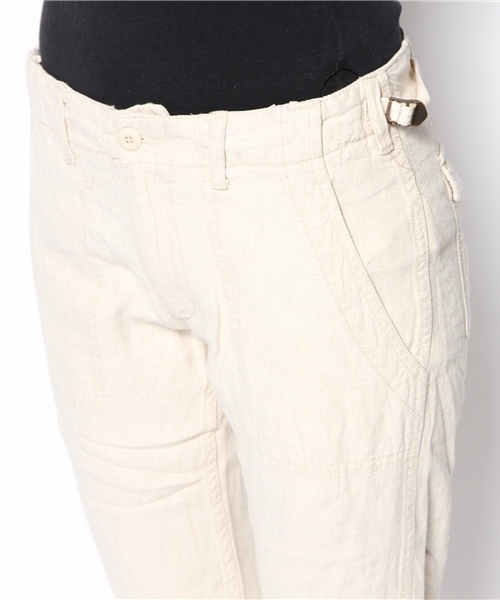 goa（ゴア）の「ミリタリーイージーパンツ（カーゴパンツ・レディース・ベージュ/ナチュラル/カーキ・FREE）」の7枚目の写真