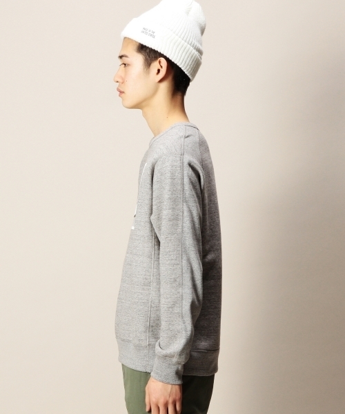 BEAUTY&YOUTH UNITED ARROWS(ビューティーアンドユースユナイテッドアローズ)の「<Americana> CREW SWEAT/スウェット(スウェット・メンズ・ブラック/ライトグレー・MEDIUM/LARGE)」の4枚目の写真