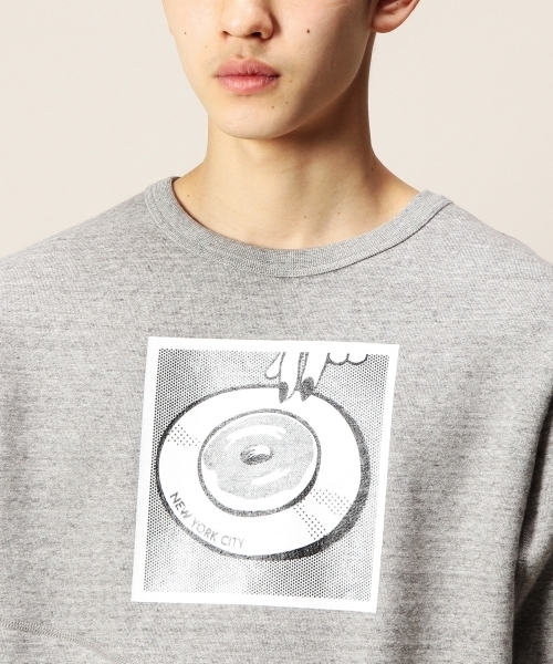 BEAUTY&YOUTH UNITED ARROWS(ビューティーアンドユースユナイテッドアローズ)の「<Americana> CREW SWEAT/スウェット(スウェット・メンズ・ブラック/ライトグレー・MEDIUM/LARGE)」の6枚目の写真