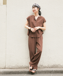 LOWRYS FARM | リブヘンリーＳＥＴＵＰ　838113(つなぎ/オールインワン)