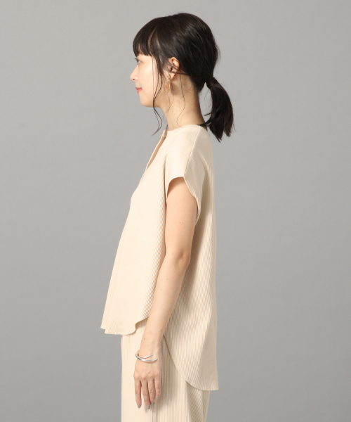 LOWRYS FARM(ローリーズファーム)の「リブヘンリーSETUP 838113(つなぎ/オールインワン・レディース・ブラック/ブラウン/アイボリー/チャコールグレー・FREE)」の12枚目の写真