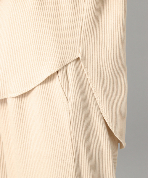 LOWRYS FARM(ローリーズファーム)の「リブヘンリーSETUP 838113(つなぎ/オールインワン・レディース・ブラック/ブラウン/アイボリー/チャコールグレー・FREE)」の16枚目の写真