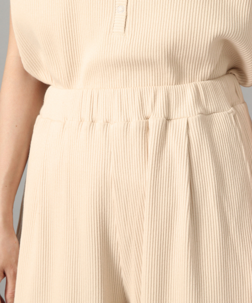 LOWRYS FARM(ローリーズファーム)の「リブヘンリーSETUP 838113(つなぎ/オールインワン・レディース・ブラック/ブラウン/アイボリー/チャコールグレー・FREE)」の20枚目の写真