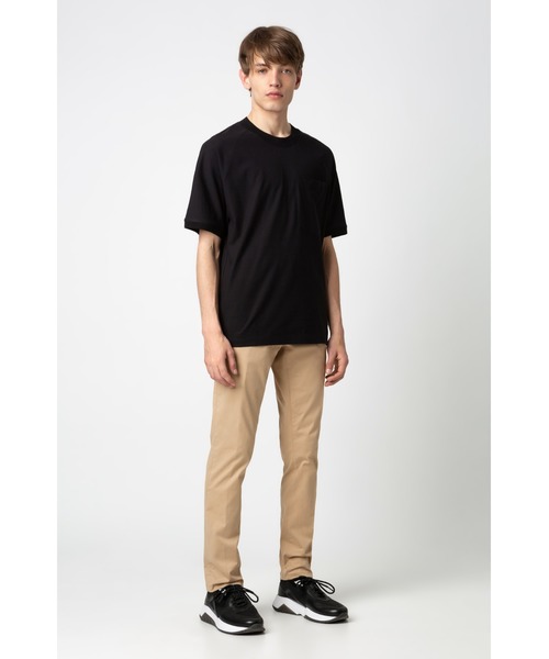 HUGO(ヒューゴ)の「メンズ オーバーサイズフィット ラグランスリーブ Tシャツ(Tシャツ/カットソー・メンズ・グレー系その他/ブラック・L/S/M/XL/XS/XXL)」の14枚目の写真
