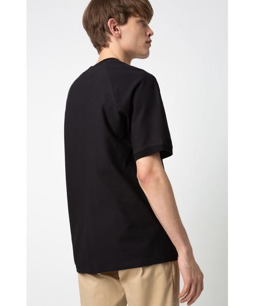 HUGO(ヒューゴ)の「メンズ オーバーサイズフィット ラグランスリーブ Tシャツ(Tシャツ/カットソー・メンズ・グレー系その他/ブラック・L/S/M/XL/XS/XXL)」の16枚目の写真
