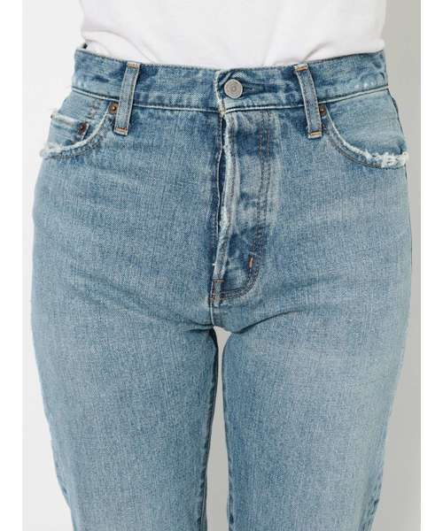 Ungrid（アングリッド）の「ヘムスリットクラッシュストレートデニム（デニムパンツ・レディース・ブルー・24inch/25inch/26inch）」の20枚目の写真