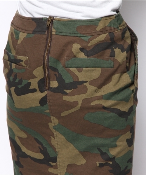 ESTNATION（エストネーション）の「【雑誌Oggi掲載】ESTNATION カモフラ柄タイトスカート（スカート・レディース・ブラウン系その他/グリーン系その他・36/38）」の3枚目の写真