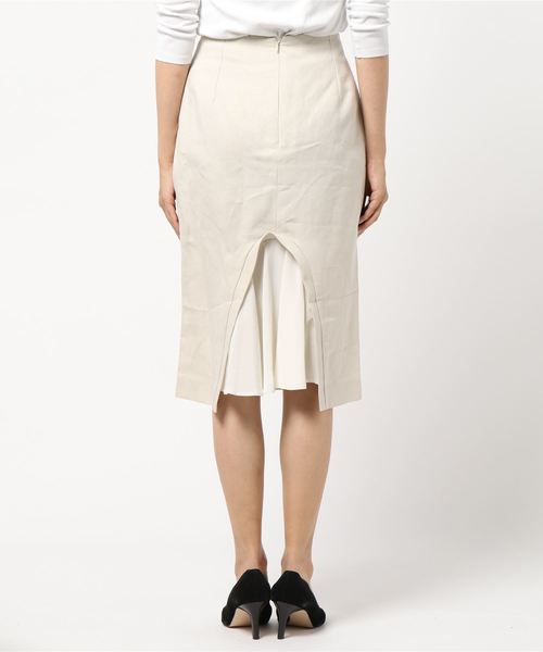 THE Dallas（ザ・ダラス）の「【THE Dallas(ザダラス)】リネンスカート（スカート・レディース・ホワイト/ベージュ・1）」の3枚目の写真
