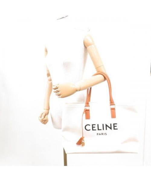 CELINE ハンドバック ブランド古着】HORIZONTAL CABAS CELINE ホリゾンタル カバ