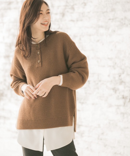 ⭐︎超希少　80s　ポロカントリー　総柄　ニット　ウール　リネン　コンチョボタン ポロカン | STORES