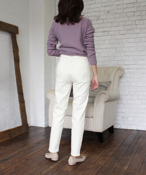 MODE ROBE(モードローブ)の「テーパードカラーパンツ(その他パンツ・レディース・アイボリー/ブラック/ブラウン/ベージュ・SMALL/MEDIUM/LARGE)」の12枚目の写真