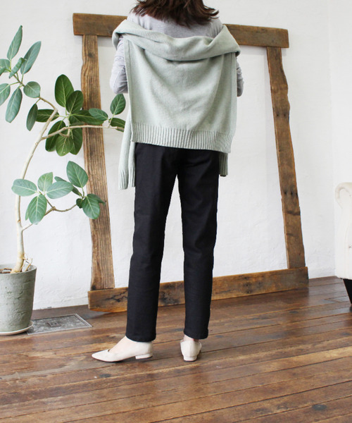 MODE ROBE(モードローブ)の「テーパードカラーパンツ(その他パンツ・レディース・アイボリー/ブラック/ブラウン/ベージュ・SMALL/MEDIUM/LARGE)」の7枚目の写真