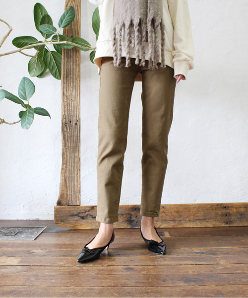 MODE ROBE(モードローブ)の「テーパードカラーパンツ(その他パンツ・レディース・アイボリー/ブラック/ブラウン/ベージュ・SMALL/MEDIUM/LARGE)」の10枚目の写真