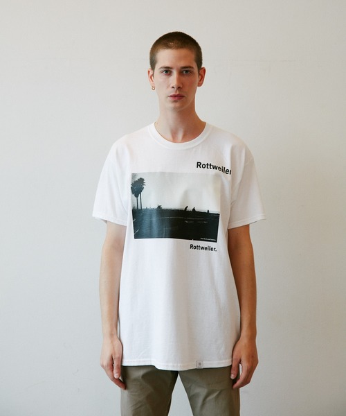 ROTTWEILER(ロットワイラー)の「R・W Photo Tee(Tシャツ/カットソー)」|ホワイト