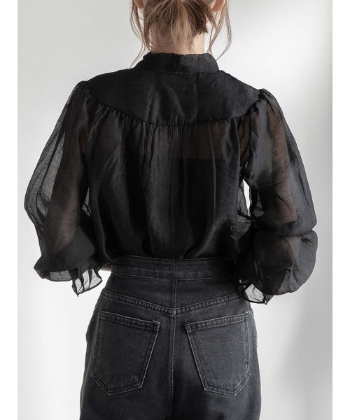 amel（エイメル）の「ボウタイブラウス（シャツ/ブラウス・レディース・ブラック・FREE）」の10枚目の写真