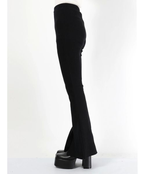 EMODA（エモダ）の「パネルパターンフレアパンツ（その他パンツ・レディース・ブラック/ベージュ/ライム・FREE）」の12枚目の写真