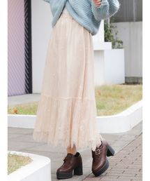 dazzlin | レースマキシスカート(スカート)