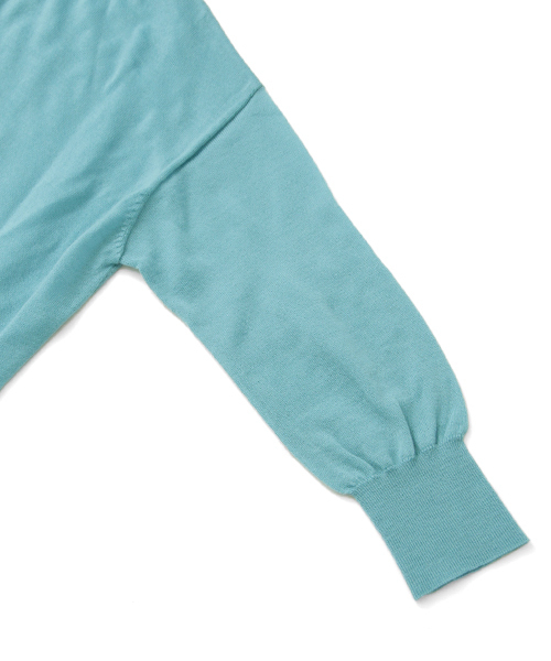 URBAN RESEARCH（アーバンリサーチ）の「UR Ｖネックルーズフィットニット（ニット/セーター・レディース・オフホワイト/トップグレー/グリーン/ネイビー/ピンクベージュ・FREE）」の12枚目の写真