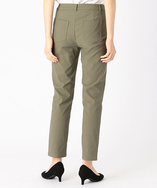 COMME CA ISM(コムサイズム)の「ストレッチスリムパンツ(その他パンツ・レディース・カーキ/ブラック/ベージュ/ネイビー・SMALL/LARGE/X-LARGE/XX-LARGE/X-SMALL/XX-SMALL/MEDIUM)」の8枚目の写真
