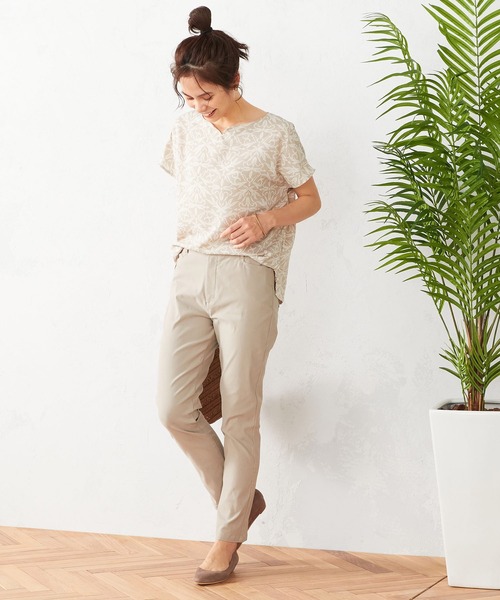 COMME CA ISM(コムサイズム)の「ストレッチスリムパンツ(その他パンツ・レディース・カーキ/ブラック/ベージュ/ネイビー・SMALL/LARGE/X-LARGE/XX-LARGE/X-SMALL/XX-SMALL/MEDIUM)」の17枚目の写真