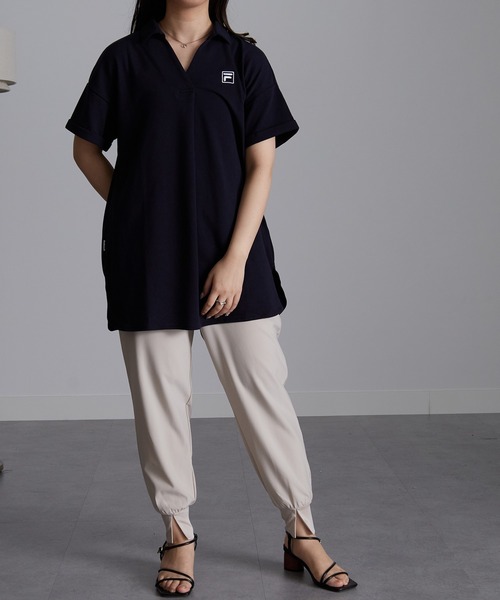 FILA/フィラ＞接触冷感カノコポロシャツ（ポロシャツ
