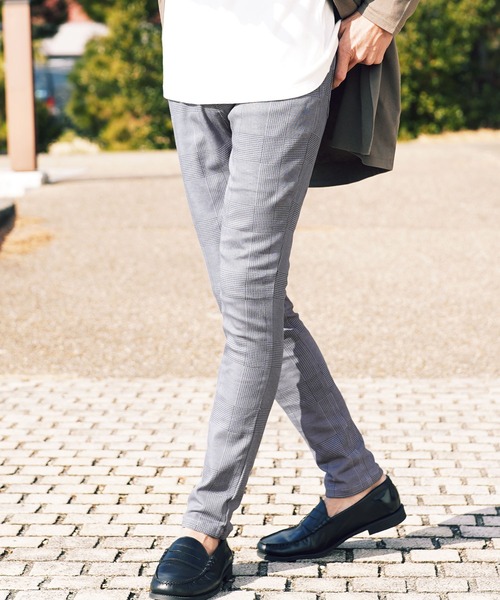 roshell（ロシェル）の「カツラギ ストレッチ スキニーパンツ（チノパンツ・メンズ・ブラック系その他2/ホワイト系その他2/ブラウン系その他/ブラウン系その他2/ライトベージュ/ブルー系その他/ワイン/ブラック系その他3/ホワイト/ライトグレー/ブラック/ブラック系その他/グレー/グレー系その他/ホワイト系その他/ブラウン/モカ/カーキ/ネイビー/その他1/ライトインディゴブルー/インディゴブルー/グレイッシュベージュ/チャコールグレー/グレー系その他2/ベージュ/アイボリー・SMALL/MEDIUM/LARGE/X-LARGE/XX-LARGE）」の12枚目の写真