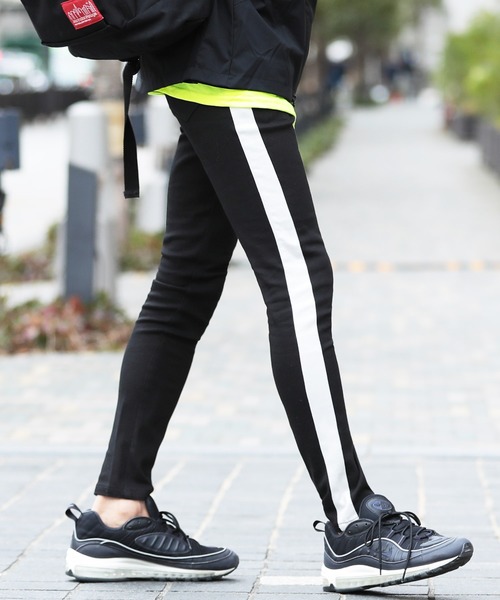 roshell（ロシェル）の「カツラギ ストレッチ スキニーパンツ（チノパンツ・メンズ・ブラック系その他2/ホワイト系その他2/ブラウン系その他/ブラウン系その他2/ライトベージュ/ブルー系その他/ワイン/ブラック系その他3/ホワイト/ライトグレー/ブラック/ブラック系その他/グレー/グレー系その他/ホワイト系その他/ブラウン/モカ/カーキ/ネイビー/その他1/ライトインディゴブルー/インディゴブルー/グレイッシュベージュ/チャコールグレー/グレー系その他2/ベージュ/アイボリー・SMALL/MEDIUM/LARGE/X-LARGE/XX-LARGE）」の8枚目の写真