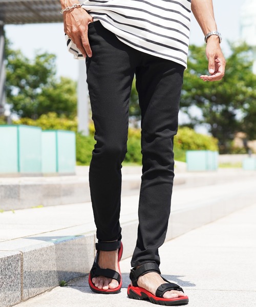 セール】カツラギ ストレッチ スキニーパンツ（チノパンツ）｜roshell