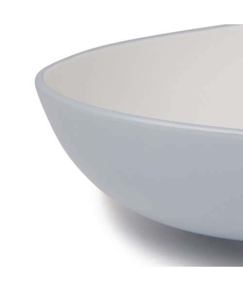 スラージュ レンジ対応オーバルボウル グレー（食器
