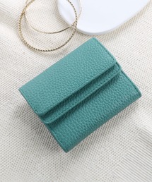 Mia Borsa（ミアボルサ）の「牛革レザー 三つ折りミニ財布（財布）」