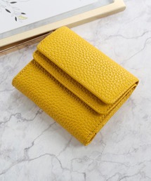 Mia Borsa（ミアボルサ）の「牛革レザー 三つ折りミニ財布（財布）」