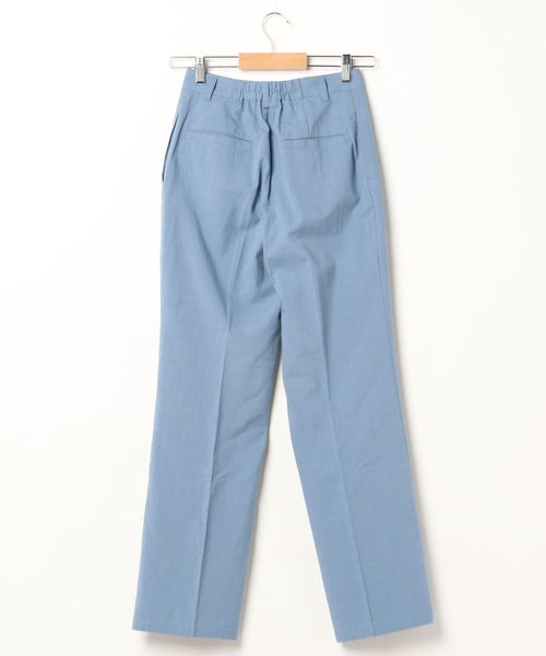 archives(アルシーヴ)の「麻調フレアパンツ(その他パンツ・レディース・イエロー/グリーン/アイボリー/ブルー・MEDIUM)」の5枚目の写真