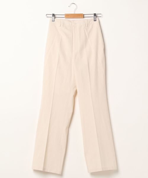 archives(アルシーヴ)の「麻調フレアパンツ(その他パンツ・レディース・イエロー/グリーン/アイボリー/ブルー・MEDIUM)」の19枚目の写真