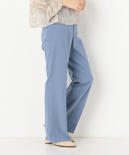 archives(アルシーヴ)の「麻調フレアパンツ(その他パンツ・レディース・イエロー/グリーン/アイボリー/ブルー・MEDIUM)」の22枚目の写真